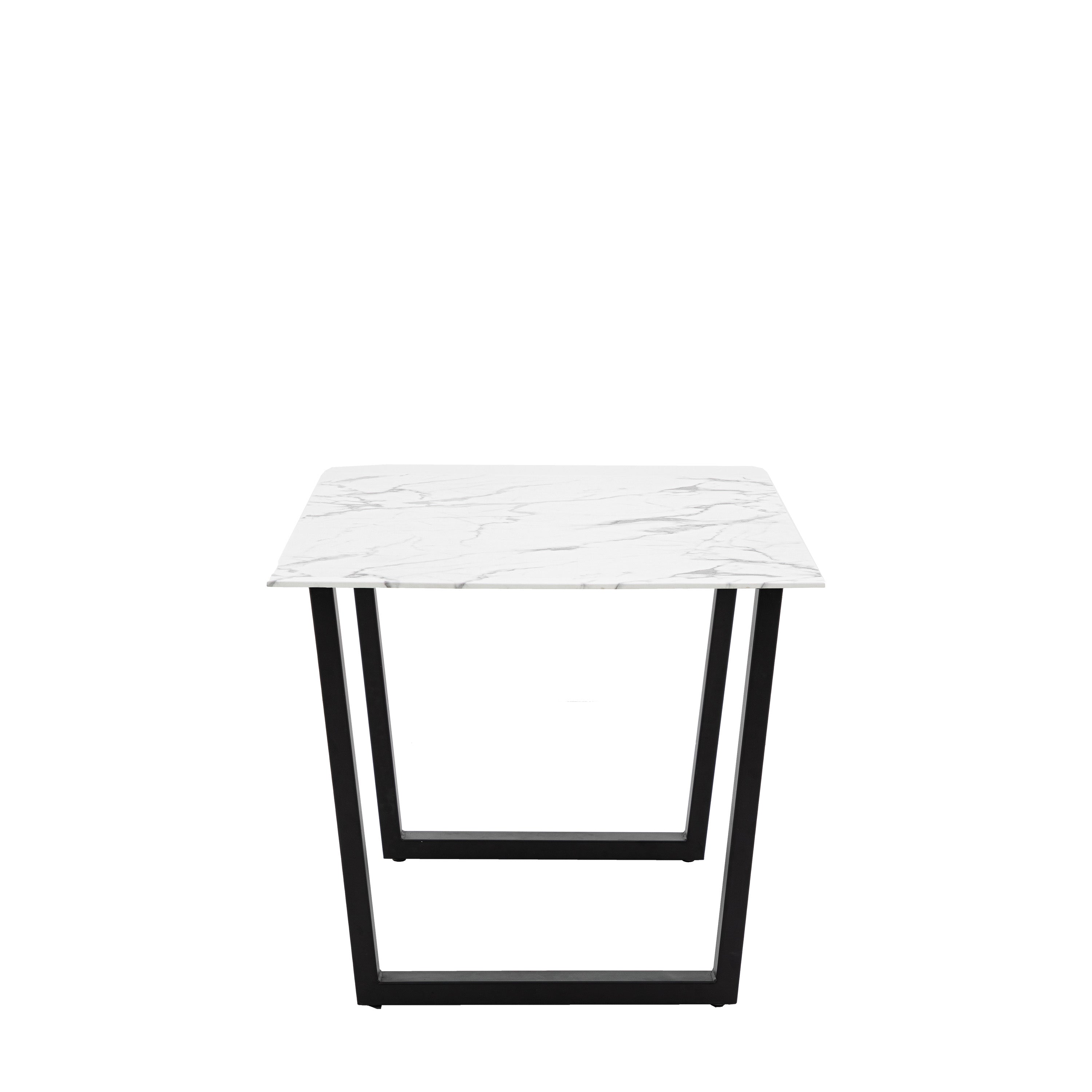 Ari White Marble Rectangle Dining Table | 6 Seater